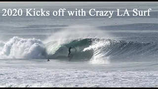 2020 Kicks off With Crazy Surf in LA