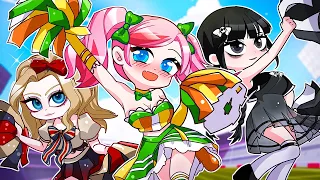 Wednesday vs Anna vs M3gan - The Cheerleaders Pretty | Gacha Club | Ppg x Rrb Gacha Life