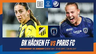 BK Häcken vs. Paris FC | UEFA Women's Champions League 2023-24 Matchday 5 Full Match