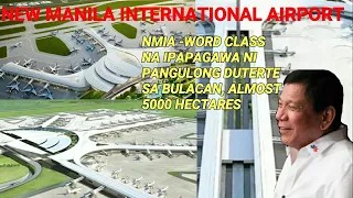THE NEW MANILA  INTERNATIONAL AIRPORT  COMING SOON  from DUTERTE ADMINISTRATION