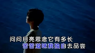 Xiang Ni De Shi Hou Wen Yue Liang KTV - 想你的时候问月亮-梅朵 - 伴奏 - KARAOKE