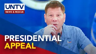 Duterte to cabinet members: Refrain from endorsing presidential bets