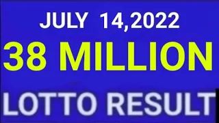 LOTTO RESULT TODAY 9PM JULY 14 2022 6/42, 6/49