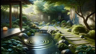 25 Minutes of Zen Meditation Music | Water Sounds | Deep Meditation | Nature Sounds