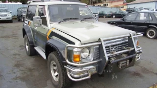 Nissan Safari (Patrol) 1989, F5, 4,2cc diesel, PTO winch, 100,000ml