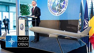 NATO Secretary General at MRTT ceremony, Eindhoven Air Base 🇳🇱, 23 MAR 2023