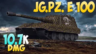 Jg.Pz. E 100 - 8 Kills 10.7K DMG - Correct! - World Of Tanks