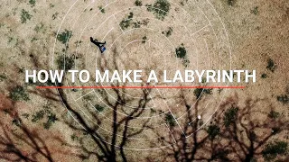 How to Make a Labyrinth //  DIY