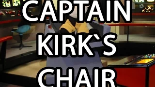 How to make CAPTAIN KIRK`S CHAIR from STAR TREK build