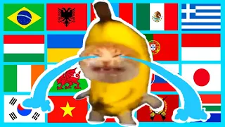 Happy Banana Cat in different languages meme Part 3