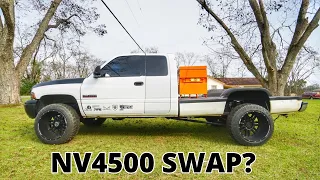 NV4500 Swapping My CUMMINS (Bye Bye 47re?)