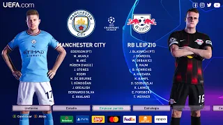 PES 2021 - Dream Patch - Manchester City vs RB Leipzig - Champions League