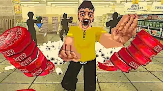 NIGHT OF THE CONSUMERS: Intense PS1 Styled Retail Horror Game Where Shoppers are VERY Persistent!