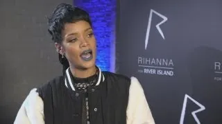 Rihanna interview: RiRi talks fashion at River Island launch party