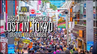 Harajuku to Shibuya GOLDEN WEEK JAPAN | TOKYO [LIVE] Street View Tours