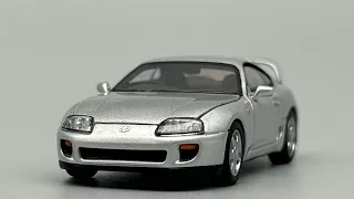 Toyota Supra A80(1993) LCD Models 1:64 Diecast Model Car