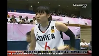 [여자농구] 2011 FIBA 아시아선수권 한국vs일본 하이라이트 | #최윤아 #최윤아농구 #농구최윤아