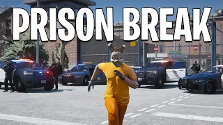 Escaping from Prison in GTA 5 RP