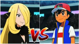 Ash Vs Cynthia Amv || Pokemon Journeys Episode 123 Amv🔥