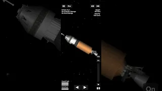 Ares 1 misson: get to high orbit and return safely