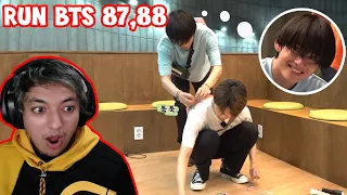 The VMIN betrayal - RUN BTS 87 88 Reaction