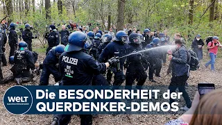 DEMOS ZUM 1. MAI: "Querdenker haben Auge drauf, unschöne Bilder zu konstruieren!" - Benjamin Jendro