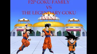 ITS IMPOSSIBLE!! NEW F2P GOKU FAMILY VS. THE LEGENDARY GOKU EVENT!!!