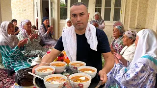 MASTAVA is the most delicious rice soup "liquid pilaf" | YasharBek