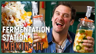 Fermentation Station Cauliflower & Crispy Rice Balls | Makin' It! | Brad Leone