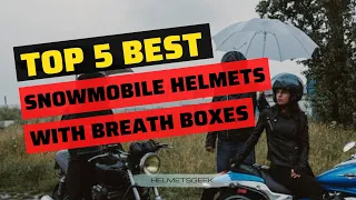 Top 5 Best Snowmobile Helmets With Breath Boxes Review of 2023 l  Snowmobile Helmet With Breath Box