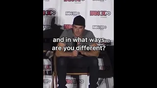 Ian Somerhalder and Paul Wesley (Damon and Stefan Salvatore) being sarcastic during the interview