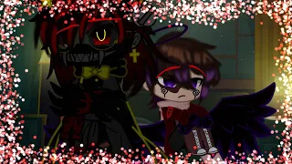 how Chris and nightmare became to be a couple (,Short -, original FNAF) Read description --)