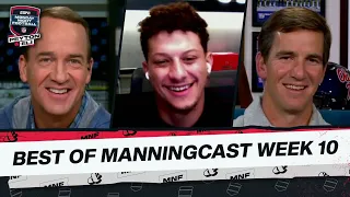 Best of the ManningCast Week 10 | Monday Night Football with Peyton & Eli