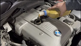 Primele intervenții la BMW 523i...