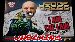 Judge Dredd - I Am the Law Starter Set Unboxing (+EXTRAS)