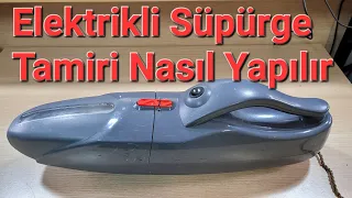 Plastik Tırnak Kırığı Nasıl Tamir Edilir Elektirikli Süpürge Tamiri