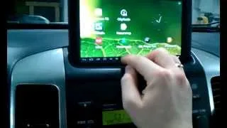Toyota LC Prado 120 - штатная навигация на Андройде  не Китай