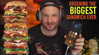 Ordering the Biggest Sandwich Ever