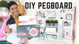 Build Your Own Pegboard with Hooks That Don't Fall Off (2020)