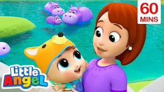 Vamos al Zoológico con Bebé Juan | Canciones Infantiles🎵  Para bebes |  Little Angel y sus amigos