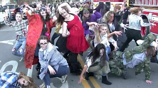 "Thriller" Flash Mob In Quincy