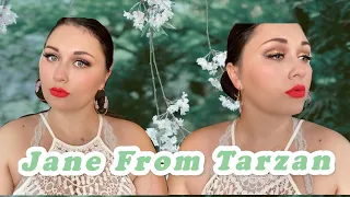 Turning Into Jane From Tarzan Makeup Tutorial