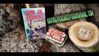 1970'S SURVIVAL TIN TIME CAPSULE