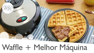 Waffle Perfeito + Melhor Máquina de Waffles