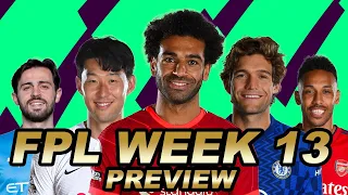 FPL GW13 Preview | Transfer Recommendations | Chilwell Injury Update