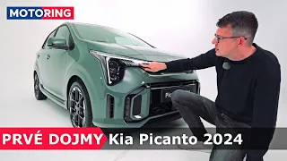 PRVÉ DOJMY | Kia Picanto 2024 | Odvážny dizajn a jednoduché motory | Motoring TA3