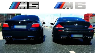 Bmw M5 e60 stage 3 vs Bmw M6 smg