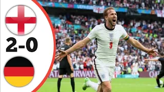 England VS Germany || All 2 Goals || Highlights || Euro 2020