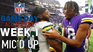 NFL Week 1 Mic'd Up, "Griddying on the Griddy cam" | Game Day All Access