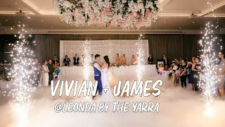 Vivian + James @Leonda by the Yarra